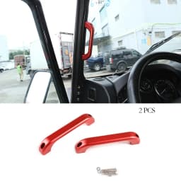 For Land Rover Defender 90 110 2004-18 Aluminum Alloy Car Door Inner Door Bowl Door Handle Decoration Replacement Accessories