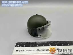 1/6 Scale Soldier Helmet Hat Gas Mask Special Forces Helmet Model 1/6 Tank Soldier Hat Machine Gunner Night Vision Apparatus