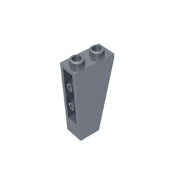 Gobricks GDS-864 Slope, Inverted 75 2 x 1 x 3 compatible with lego 2449 children's DIY Educational Building Blocks Technical