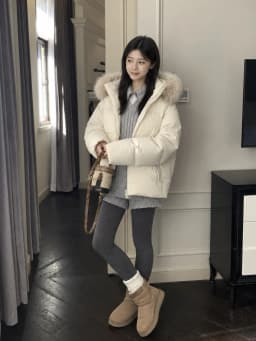 Winter Hooded Natural Large Fur Collar Down Jacket Women White Duck Down Zipper Parker Outwears Female Warm Thick Down Jacket