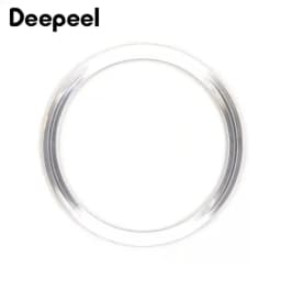 2/4/10Pcs Deepeel Acrylic Transparent Bag Handle Plastic Circle Ring Frame Handbag Replace Handles Woven-bag Brackets Accessory