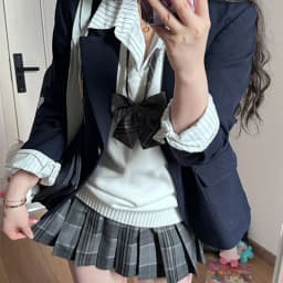 Japanese Black Gray Plaid Jk Skirts Y2k High Waist Pleated A-line Skirt for Women 2026 Summer New All-match Faldas Mujer