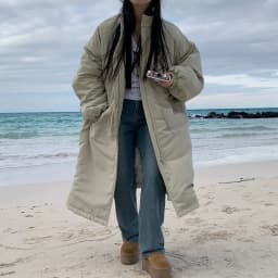 Women Parkas Long Coats Jackets Stand Collar Drawstring Coat Thick Warm Y2k Streetwear Jacket Work Outerwear Autumn Winter