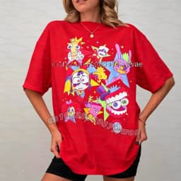 The Amazing Digital Circus Periphery T-shirt Men and Women New Summer Cotton Y2K Clothing Fashion Comfortable Short Sleeve Tops