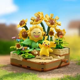 Keeppley Pokémon Series Building Blocks Bulbasaur Blastoise Venusaur Charmander Assembled Model Toys Ornaments Gifts