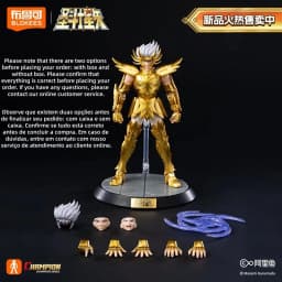 BLOKEES Saint Seiya Beyond Edition Gemini SAGA Phoenix Ikki Draco Purple Dragon Capricorn Shura Cancer Assembly Model Toys Gifts