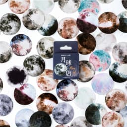 46 Pcs/Box Blue Secret Series Decorative Stationery Mini Stickers Set Scrapbooking DIY Diary Album Journal Stick Lable