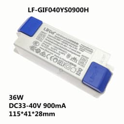 Lifud LED Driver 20W-60W YM YS 700mA 800mA 900mA 1000mA 1050mA 1200mA 1300mA 1400mA 1500mA 25-40V High PF Lighting Transformer