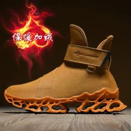 Men Winter Boots 2026 New Warm Men Shoes Waterproof Non-Slip Plush Sneakers Male tenis shoes Boots Men Sneakers Winter Slippers