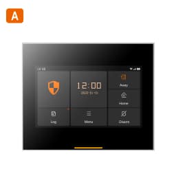 Staniot WIFI Version Tuya Intelligent Wireless WiFi House Security Alarm System Kits Compatible with Alexa and Google Home