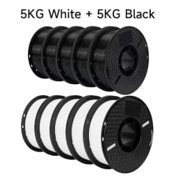 10KG/22LBS 1.75mm PETG Filament for 3D Printer Plastic Material Clogging Free Non-Toxic PETG 3D Filament Consumables for Ender 3