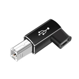 NNBILI USB Type C Female to USB B Male Adapter for Scanner Printer Converter Data Transfer Adapter for MIDI Controller Keyboard