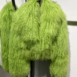 New Brand Women's Real Mongolia Sheep Fur Jacket With Collar Winter Coat Female fur coat