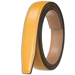 Plus Size 2.4cm New Luxury Brand Belts for Men High Quality Male Strap Genuine Leather Waistband Ceinture Homme,No Buckle