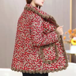 Women's Coat Cotton Jacket Padded Thickened New Winter Middle-aged Warm Parkas Large Size Fashion Single-breasted Raw Edge