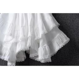 Summer Irregular Lace Round Cotton Linen Mini Skirt, High Waist Short Skirts For Women 2025
