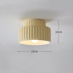 Nordic Surface Mounting Ceiling Light Resin Lamp For Bedroom Hallway Living Room
