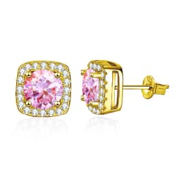 Pass Diamond Tester Pen Moissanite And Zircon Stud Earrings For Women 100% Real 925 Sterling Silver GRA Certificates D VVS1