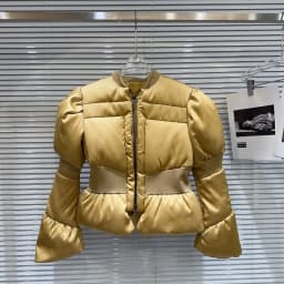 Matakawa Autumn Winter Jackets Woman Solid Thick Warm Korean Fashion Short Parkas Coats Streetwear Vintage Chaqueta Mujer