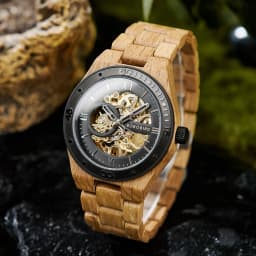 Custom Men's Watches with Automatic Movement Mechanical Wrist Watches from BOBO BIRD the Hottest Gifts for Father's Day