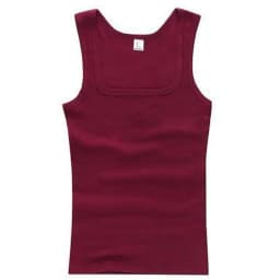 HOT Summer Pure Cotton Vest Basic Sleeveless Tank Top Fitness Vest Elastic T-shirt Bodybuilding Vest Casual Sports Tight Tees