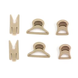 BOOIU Tactical Rail Goggles Buckle Adapter FAST MICH Tactical Helmet Multifunctional ARC Rail Goggles Buckle Helmet Accessories