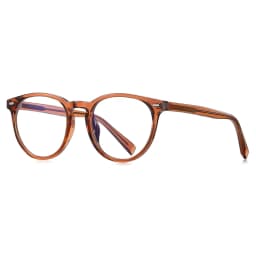 VKYEE Round Small Frame Simple Fashion Design Women's Anti-blue Light Glasses Customizable Prescription Photochromic Glasses