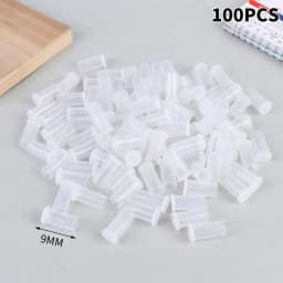 【W】100Pcs 7mm/9mm Inner Diameter Common Rail Injector Nozzle Dust Cap Common Rail Parts, Diesel Pump Repair Kits