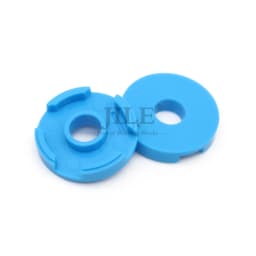 30pcs Moc Building Blocks Tile Round 2x2 with Hole 15535 DIY Creative Enlighten Bricks Compatible Assembles Construction Toys