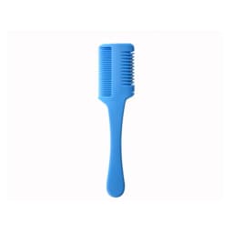 1PC Hair Cutting Comb Black Handle Hair Brushes with Razor Blades Cutting Thinning Trimmin Hair Salon DIY Styling Tools