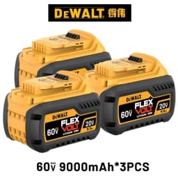 New 100% Original Dewalt 6.0Ah 20V/60V Power Tool Battery DCB206 DCB206 DCB205 DCB200 DCB203 For Dewalt power cordless drill