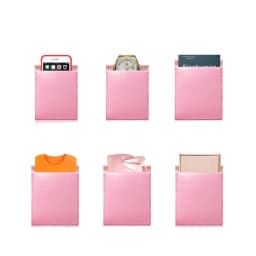 10Pcs Pink Opaque Bubble Mailer Padded Envelope Self-sealing Packaging Bag Jewelry Gift Mailing Bag
