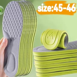 2/20pcs Memory Foam Orthopedic Insoles Unisex Deodorizing Insole Shoes Sports Absorbs Sweat Soft Antibacterial Shoe Accessories