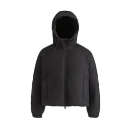 Winter Puff Fluffy Drawstring Hooded Down Jacket Women White Duck Down Short Parker Outwear Female Waterproof Zipper Down Jacket