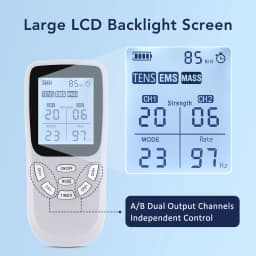 Rechargable EMS Tens Muscle Stimulator 36 Modes 20 Intensities Levels Full Body Massager ack Waist Knee Muscle Relaxation Device
