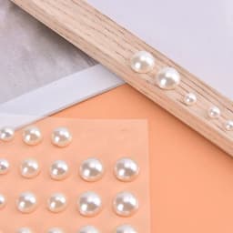 70pcs/ Sheet 3D Pearl Face Jewels Eyeshadow Stickers Self Adhesive Face Body Eyebrow Nail Stickers Decoration