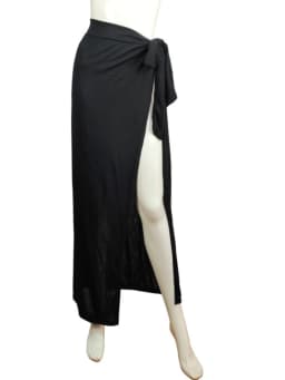 Sexy High Split Bandage Long Skirt Women High Waist Split Midi Skirts Summer Beach Skirt Office Lady Causal Skirts
