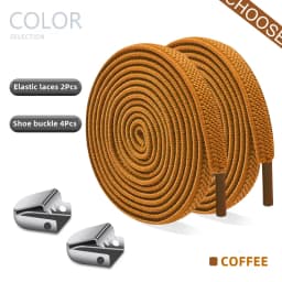 New Upgrades Widen 8MM Flat Elastic Laces Sneakers Shoelaces Without Ties Kids Adult Quick Lace Rubber Sports Shoestring 1Pair