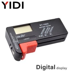 BT-168 BT-168D Digital Battery Capacity Tester 1.5V 9V AAA AA Button Cell Batteries Voltage Check Meter Indicator Measurement