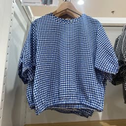 Summer Style A-Line Skirt Bubble Fabric Plaid Long Skirt High Waist Commute Friendly Mid-Length Color Other Material