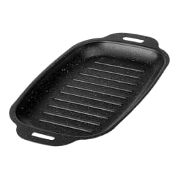 BBQ Grill Pan Rectangular Frying Pan Nonstick for Picnic Indoor Outdoor Meats Pancakes Kitchen