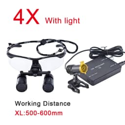 4X 5X 6X 8X 6x Dental Loupes Binnocular Magnifying Glass Medical Magnifier Surgical Loupe Dentist Tools Surgery Dentistry