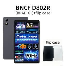 BNCF BPad X1 Android 16 8.68" 90Hz FHD IPS Tablet 16GB(4+12) RAM 64GB ROM 5000mAh Suppor 4G LTE Learning Tablet for Kids Adults