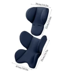 Infant Car Seat Inner Head Neck Body Support Cushion; Stroller Energy Bed Mattress; Mesh Breathable Liner; Neck Safety Liner