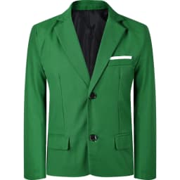 Kids Blazer Boys Easter Outfit Wedding Suit Formal Solid Jacket Teenager Gentleman Birthday Party Gift Performance Clothing Set