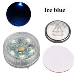 1x Car Mini- Interior Touch- Switch Light- 5LED Small- Sensor Roof Reading Bulb Ceiling Lamp Interior- Wireless Battery Light