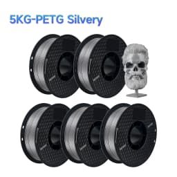 5KG PETG Plastics 3D Printer Filament 1.75mm Plastic Material Black White Color PETG 3D Filament Consumables for KP3S Pro S1