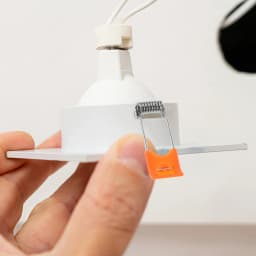 100pcs Spring for Recessed Lighting Orange Snap Downlight Panel Lamp Clamps Ceiling Light Light Securing Clips Accessories