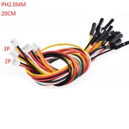 5PCS 1.0 1.25 1.5 2.0 2.54 SH/JST/ZH/PH/XH 1.0MM 1.25MM 2.0MM 2.54MM Female Plug Connector To Dupont Line/Wire 1P Cable 2/3/4Pin