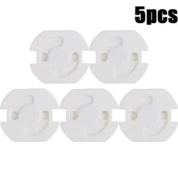 1/10pcs Electrical Outlet Protection Baby Child EU Power Socket Safety Guard Anti Electric Shock Plugs Protector Rotate Covers